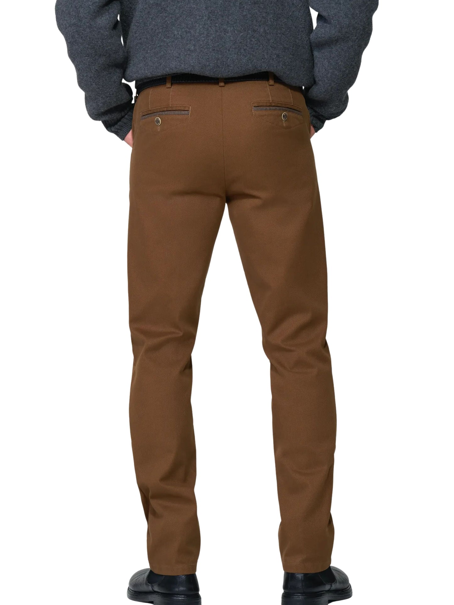 CHICAGO BROWN COTTON CHINOS