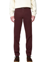 NEW YORK DARK RED COTTON CHINOS