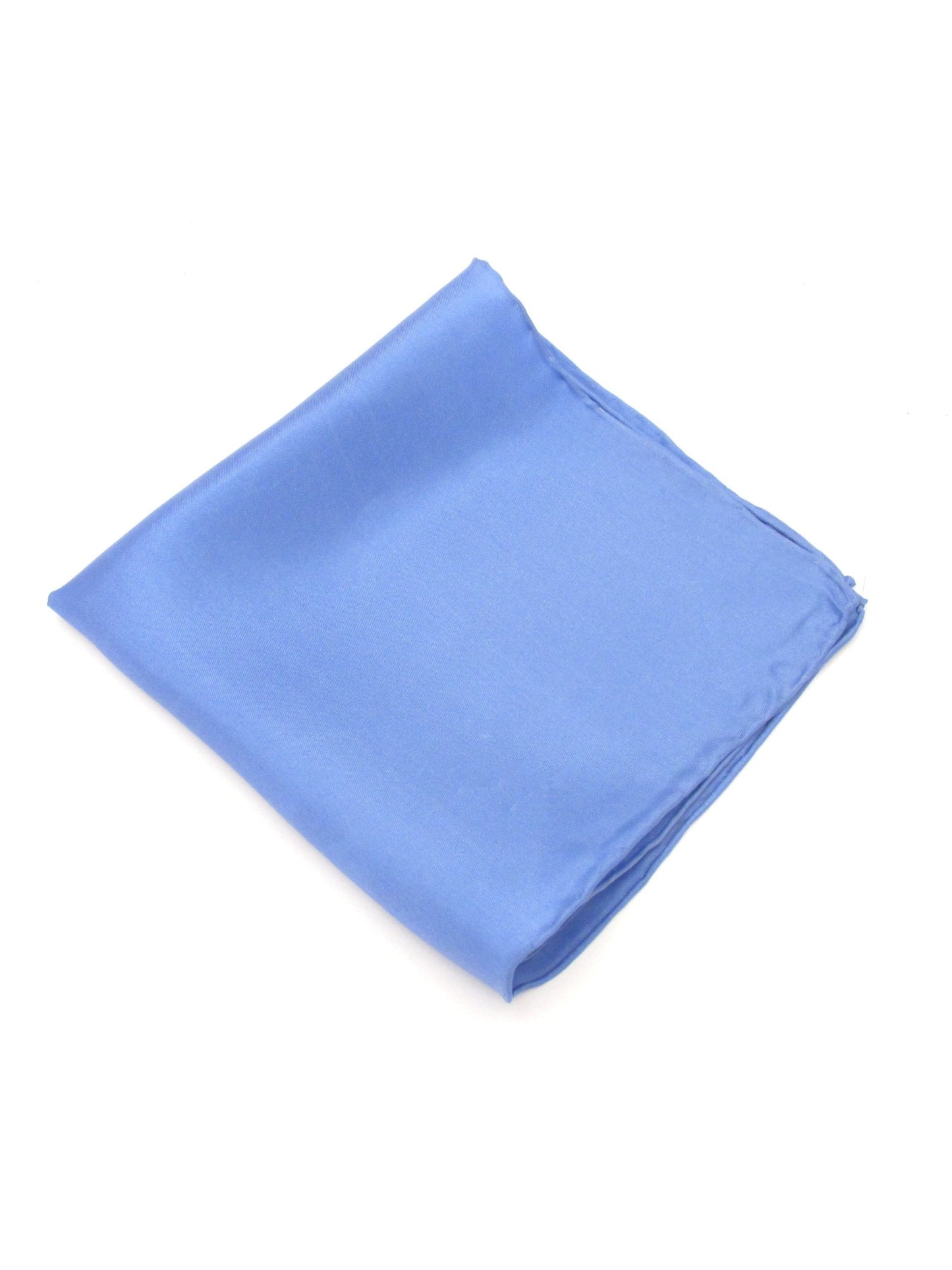 BLUE SILK VAN BUCK HANDKERCHIEF