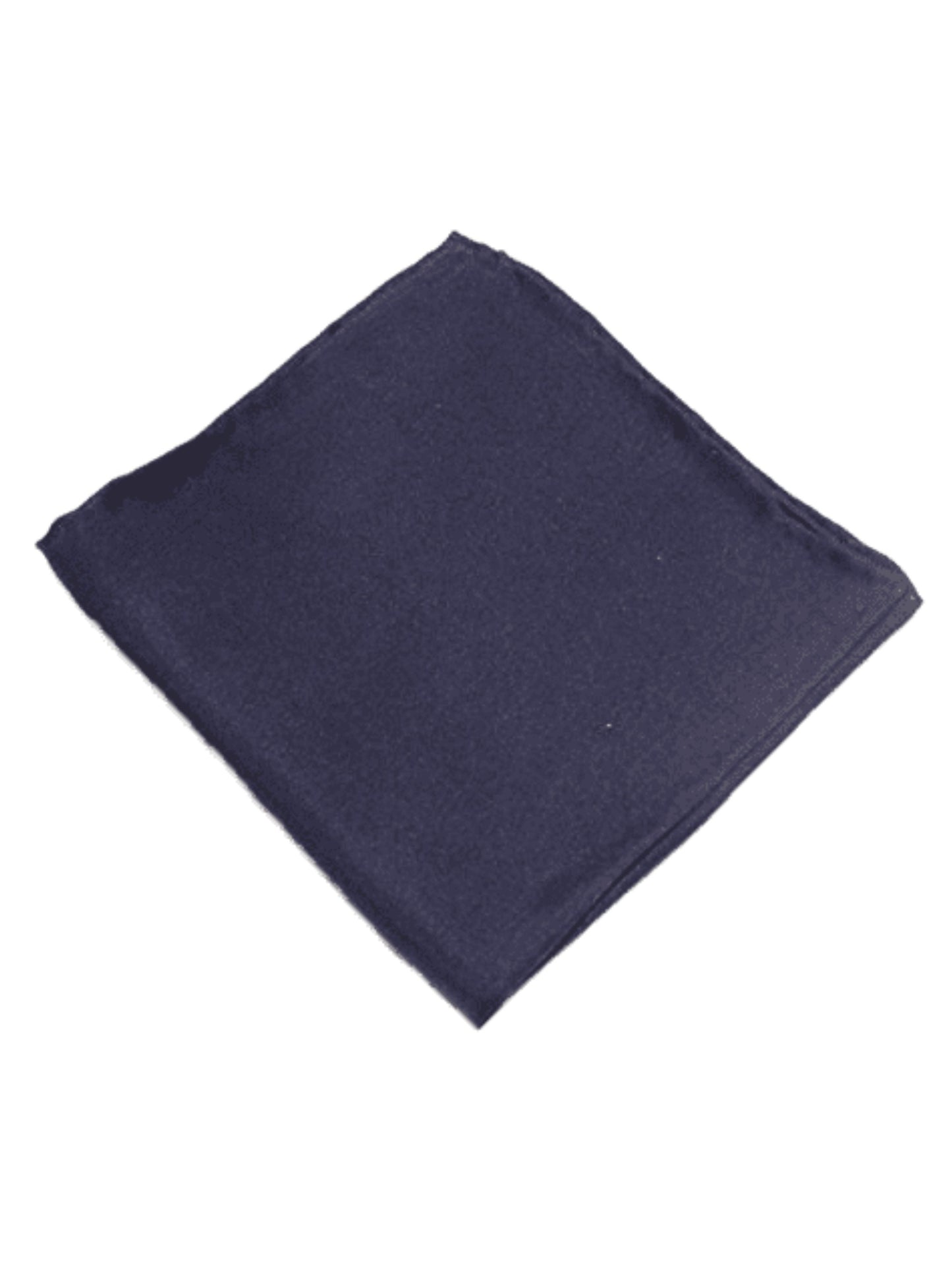 NAVY SILK VAN BUCK HANDKERCHIEF