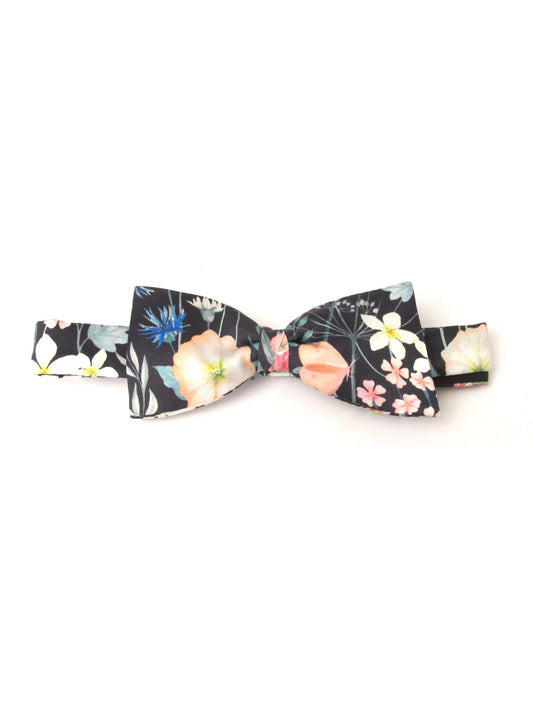 JUDES FLORAL PINK BOW TIE MADE WITH LIBERTY FABRIC ST