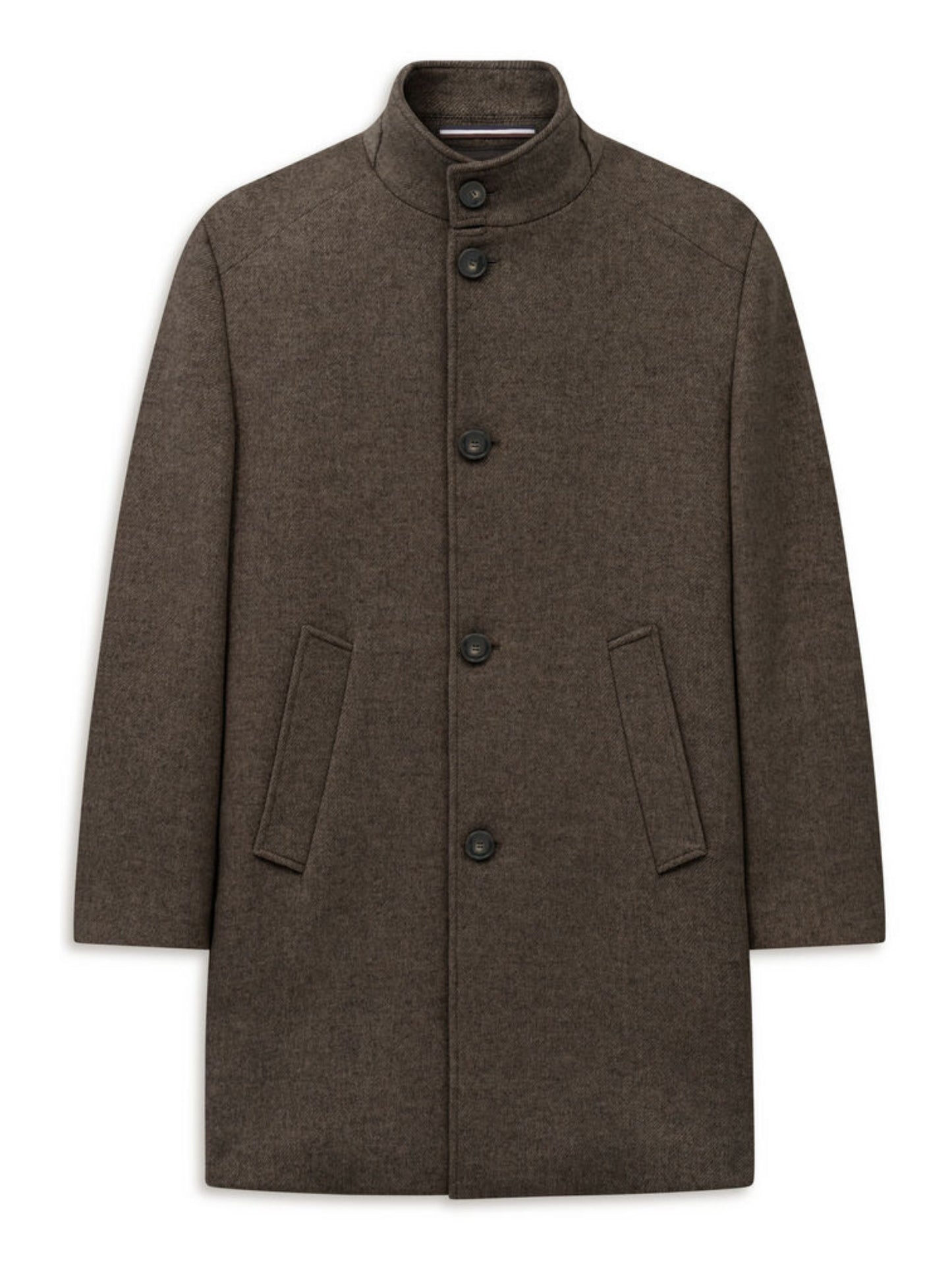 BUGATTI WOOL BLEND BROWN COAT