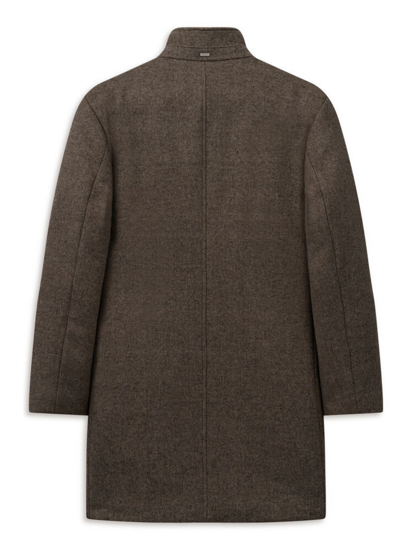 BUGATTI WOOL BLEND BROWN COAT