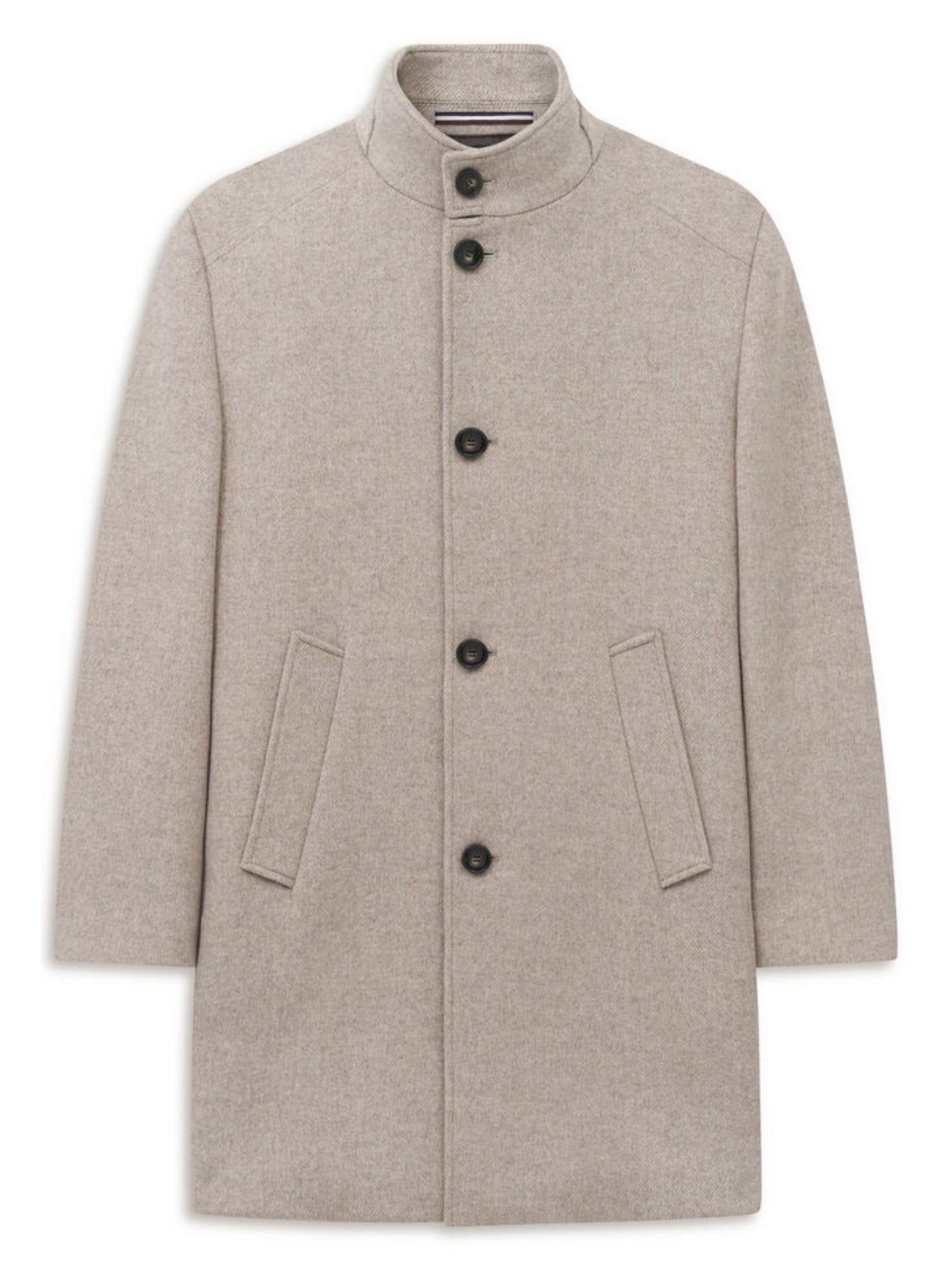 BUGATTI WOOL BLEND LIGHT BEIGE COAT
