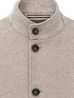 BUGATTI WOOL BLEND LIGHT BEIGE COAT