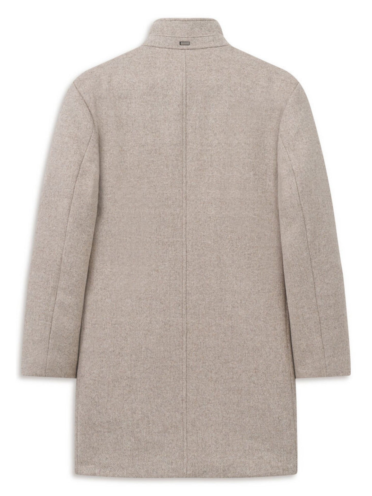 BUGATTI WOOL BLEND LIGHT BEIGE COAT