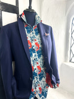 JACKY DARK BLUE WOOL SPORTS JACKET