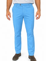 LIGHT BLUE OSLO ORGANIC COTTON CHINOS