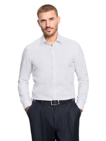 WHITE BODY FIT COVER SHIRT