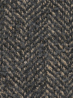 GREY & BEIGE HERRINGBONE WOOL BLEND COAT