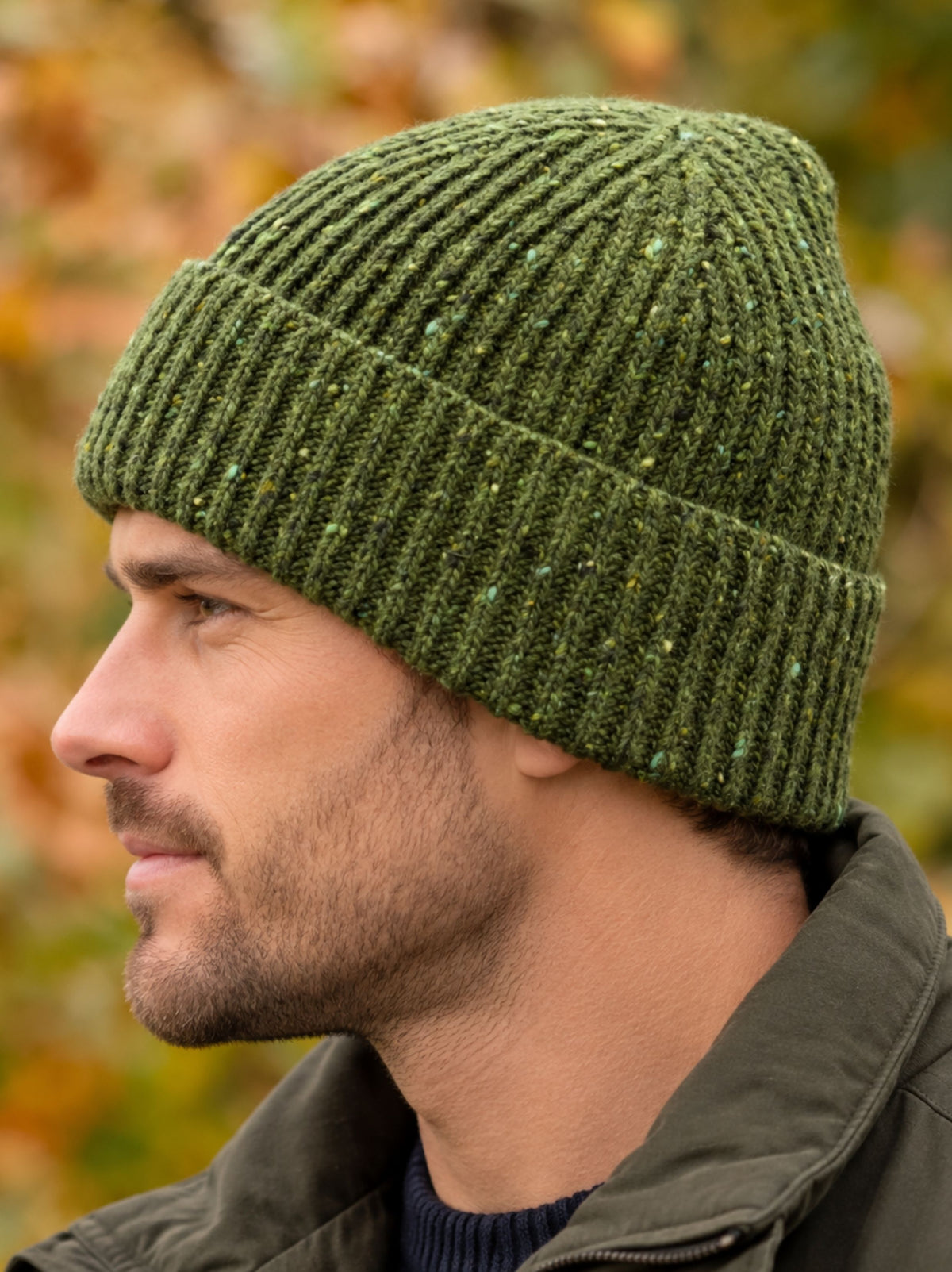 APPLE SOFT DONEGAL WOOL BEANIE