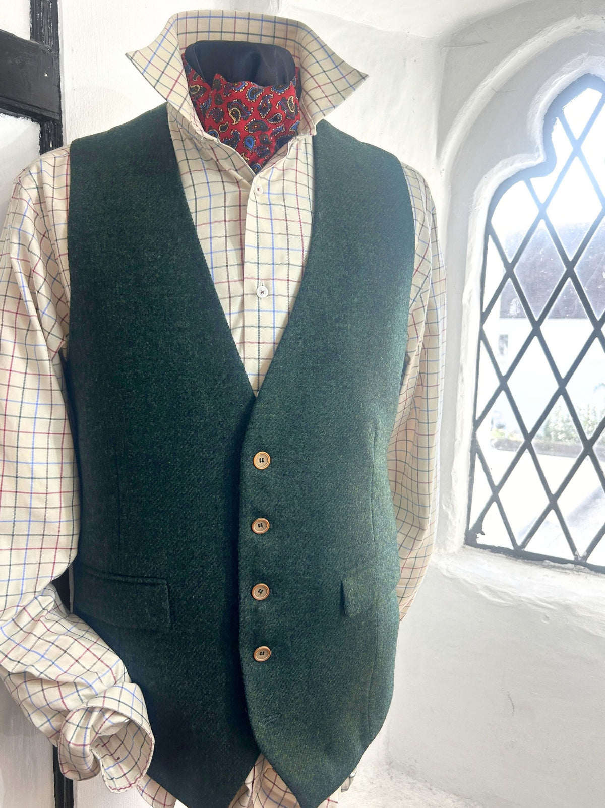 PETER GREEN WOOL WAISTCOAT