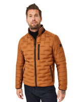 PAD RUSTY BROWN QUILTED JACKET