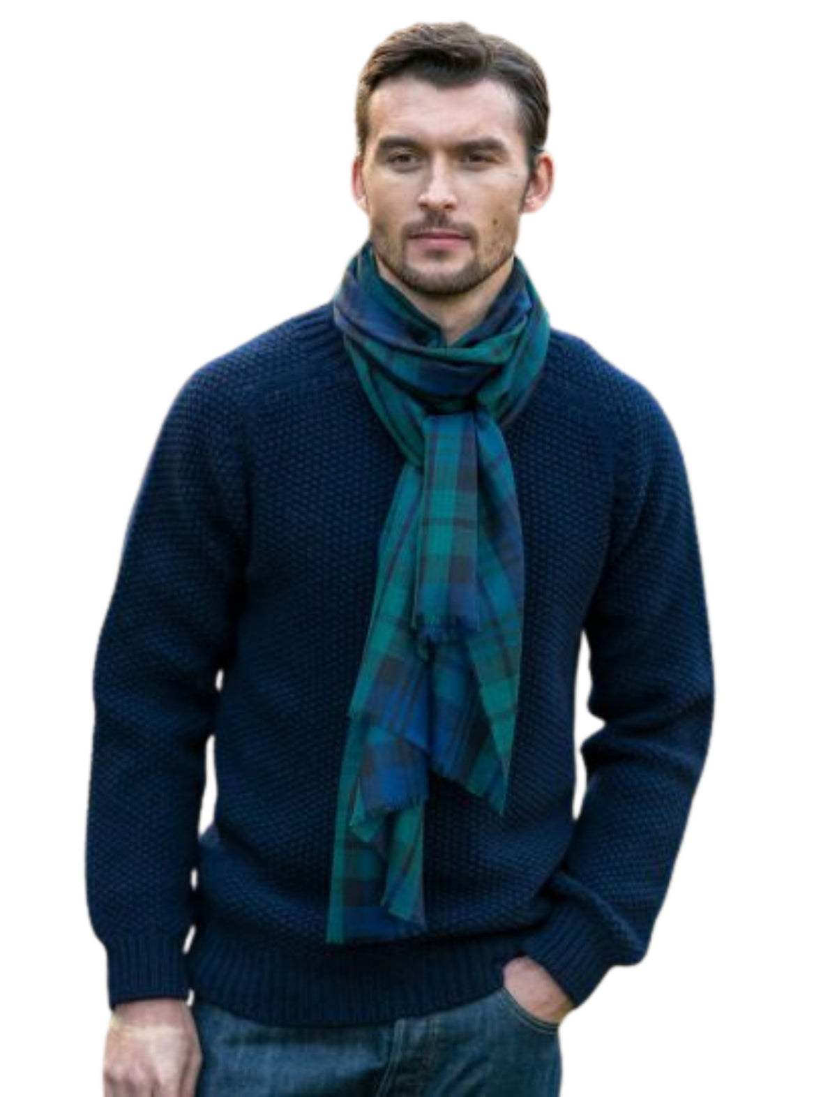 BLACK WATCH MODERN TARTAN TIE