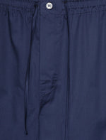 BERN NAVY WITH WHITE PIPING PYJAMAS