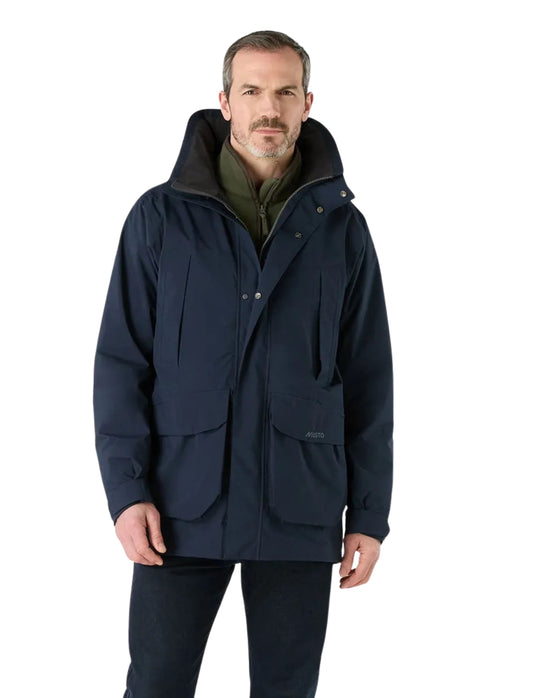 MUSTO FENLAND NAVY WATERPROOF JACKET