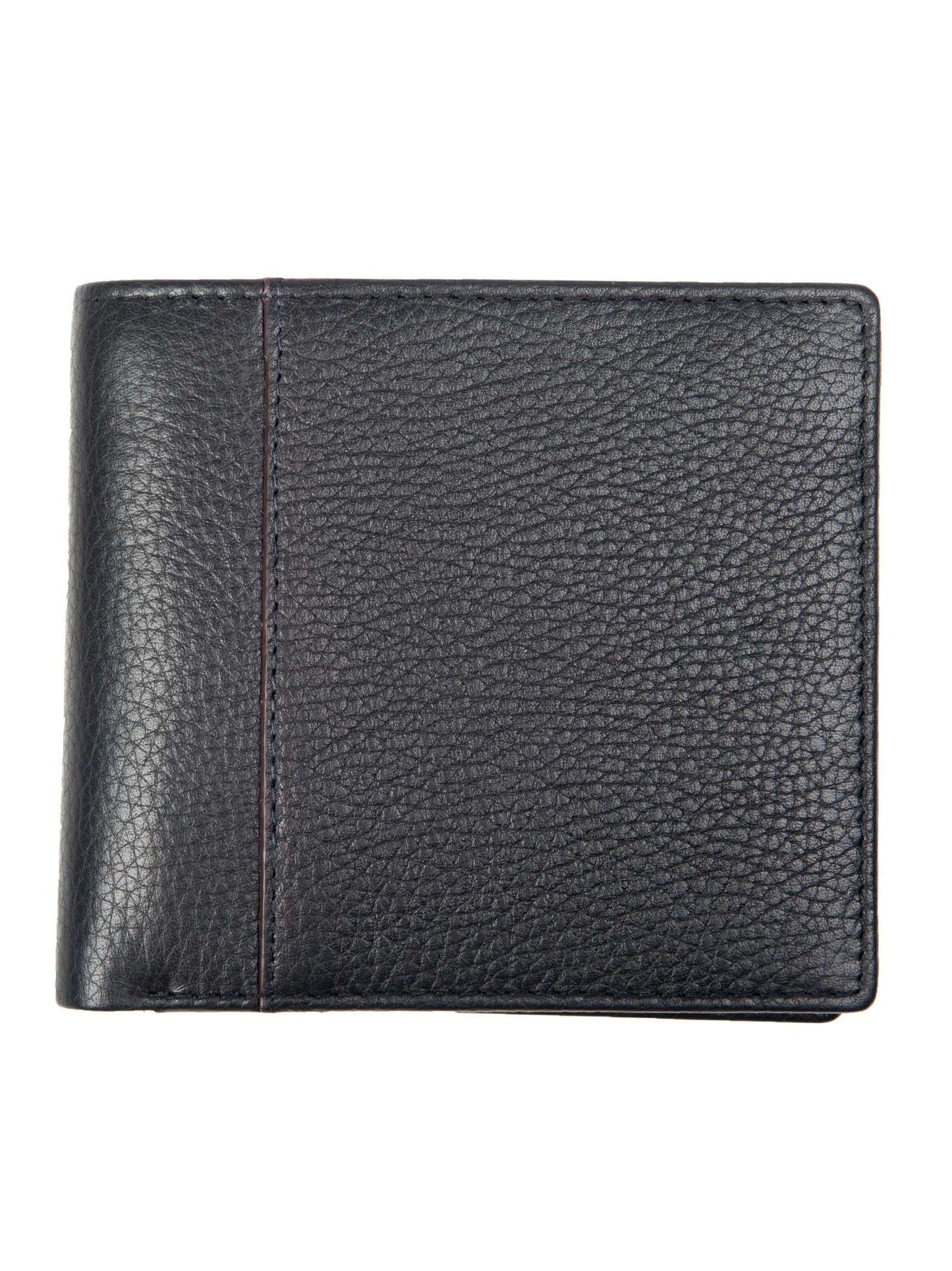 BLACK/BORDEAUX BI-FOLD WALLET