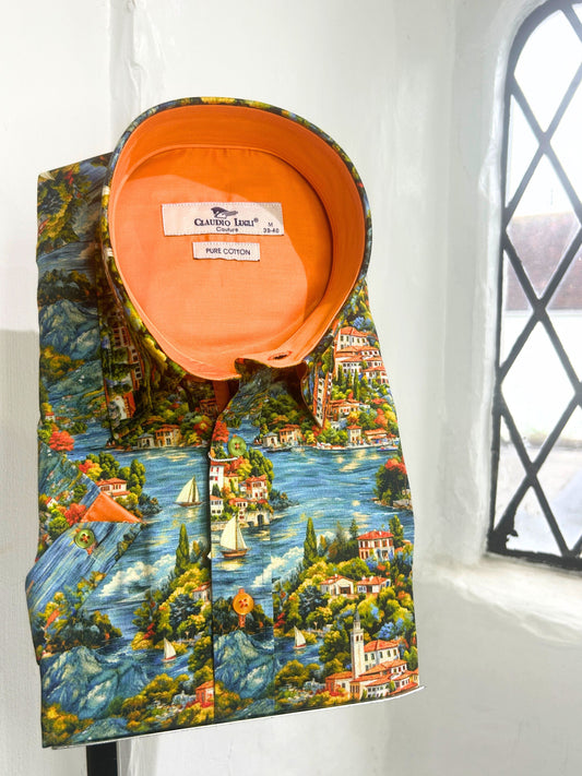 ITALIAN LAKES SHORT SLEEVE SHIRT