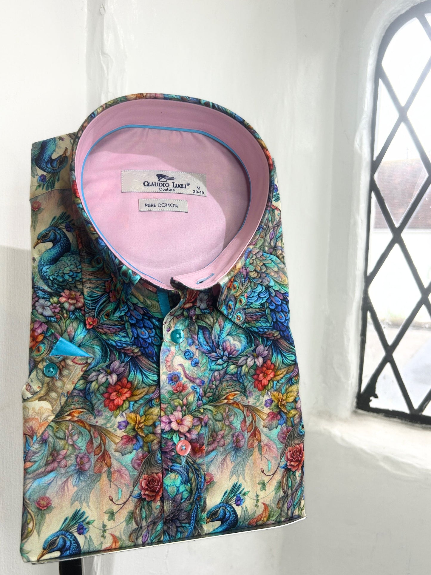 PEACOCK SHORT SLEEVE SHIRT