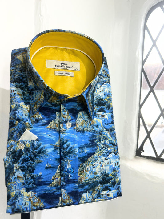 SANTORINI SHORT SLEEVE SHIRT