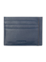 NAVY/COGNAC CARD HOLDER