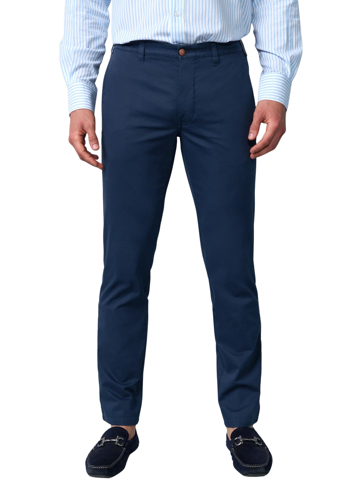 DARK BLUE MOVE M5 ORGANIC COTTON TROUSERS