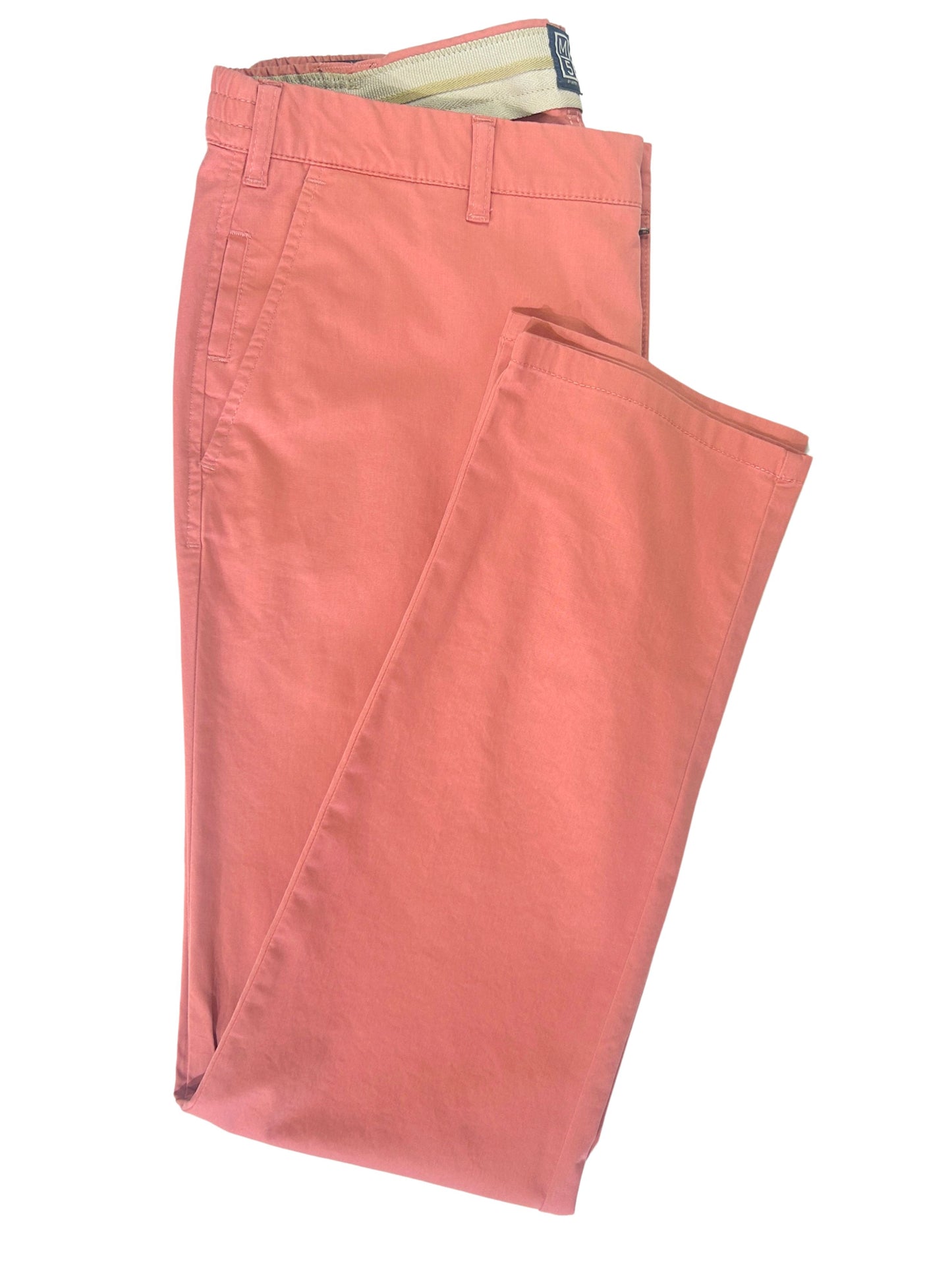 SALMON PINK MOVE M5 ORGANIC COTTON TROUSERS