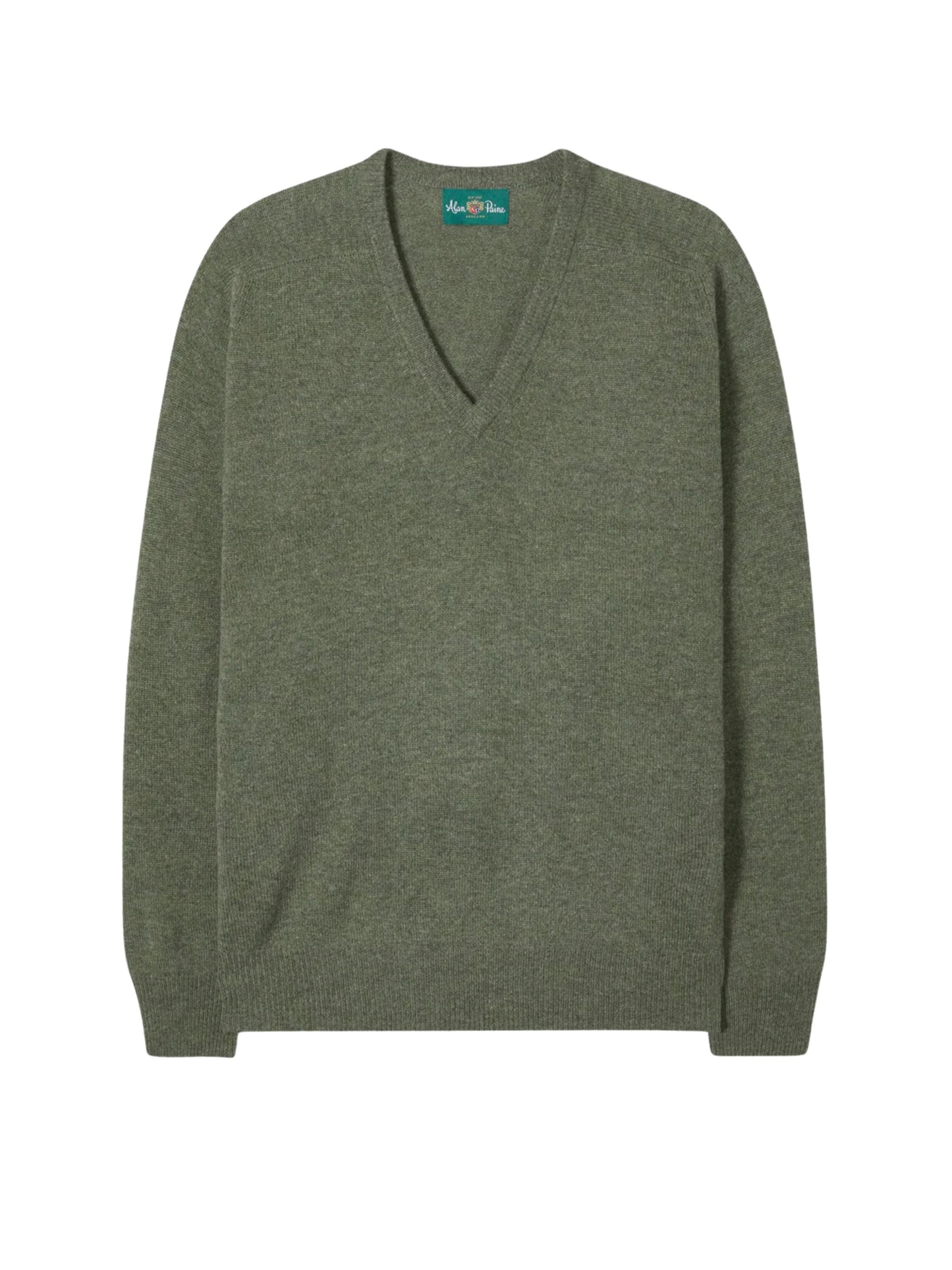 HAMPSHIRE CLASSIC LANDSCAPE V NECK JUMPER