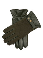 DARK GREEN DENTS GLOVES