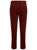 PARMA B RED NEEDLE CORDS