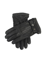 BLACK AND GREY DENTS GLOVES