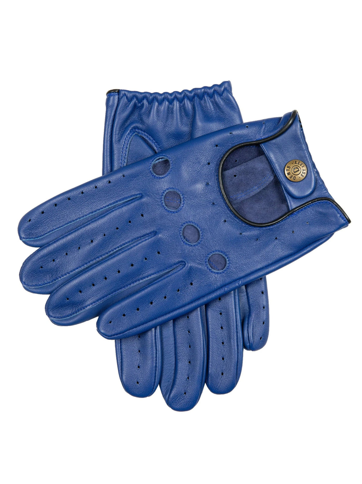 ROYAL/BLACK UNLINED DRIVING GLOVES
