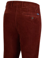 PARMA B RED NEEDLE CORDS