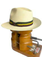 REGIMENTAL NATURAL PANAMA HAT