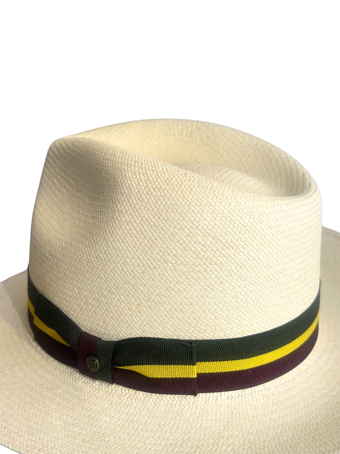 REGIMENTAL NATURAL PANAMA HAT