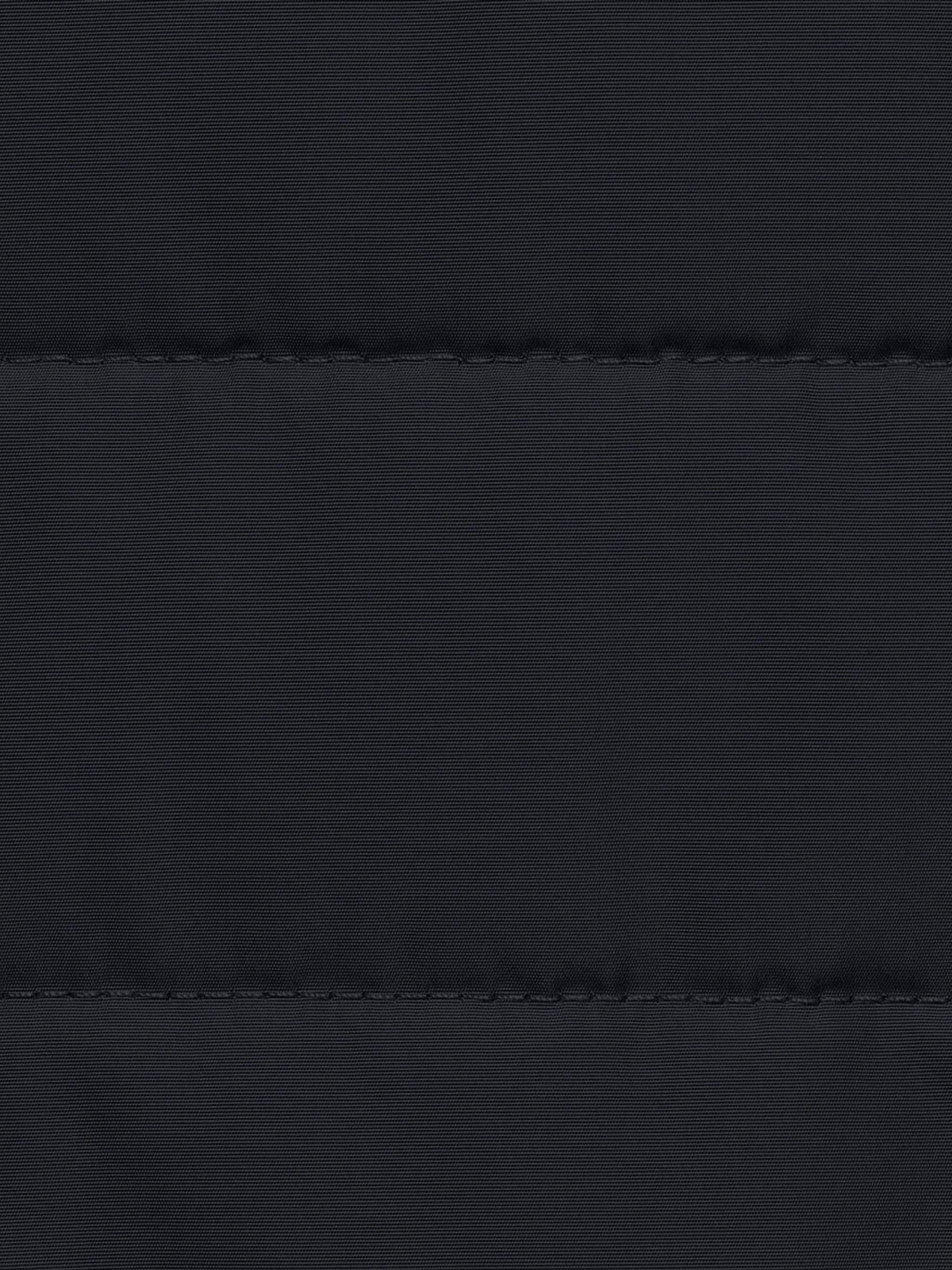 NAVY GILET WITH QUILTED FRONT AND FULL ZIP