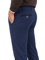 DARK BLUE OSLO ORGANIC COTTON CHINOS
