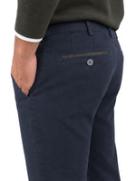ROMA DARK BLUE COTTON CHINOS