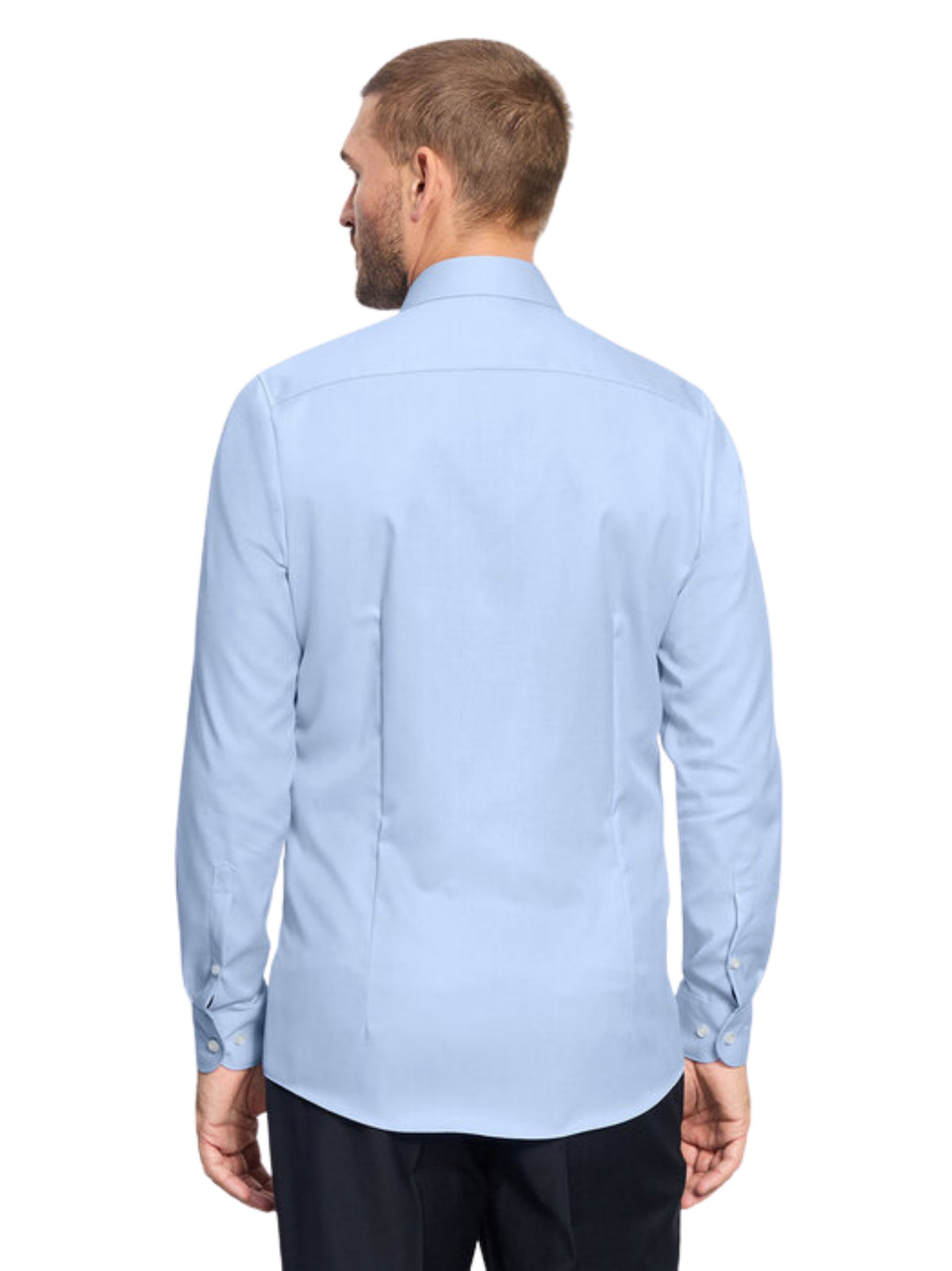 BLUE BODY FIT COVER SHIRT