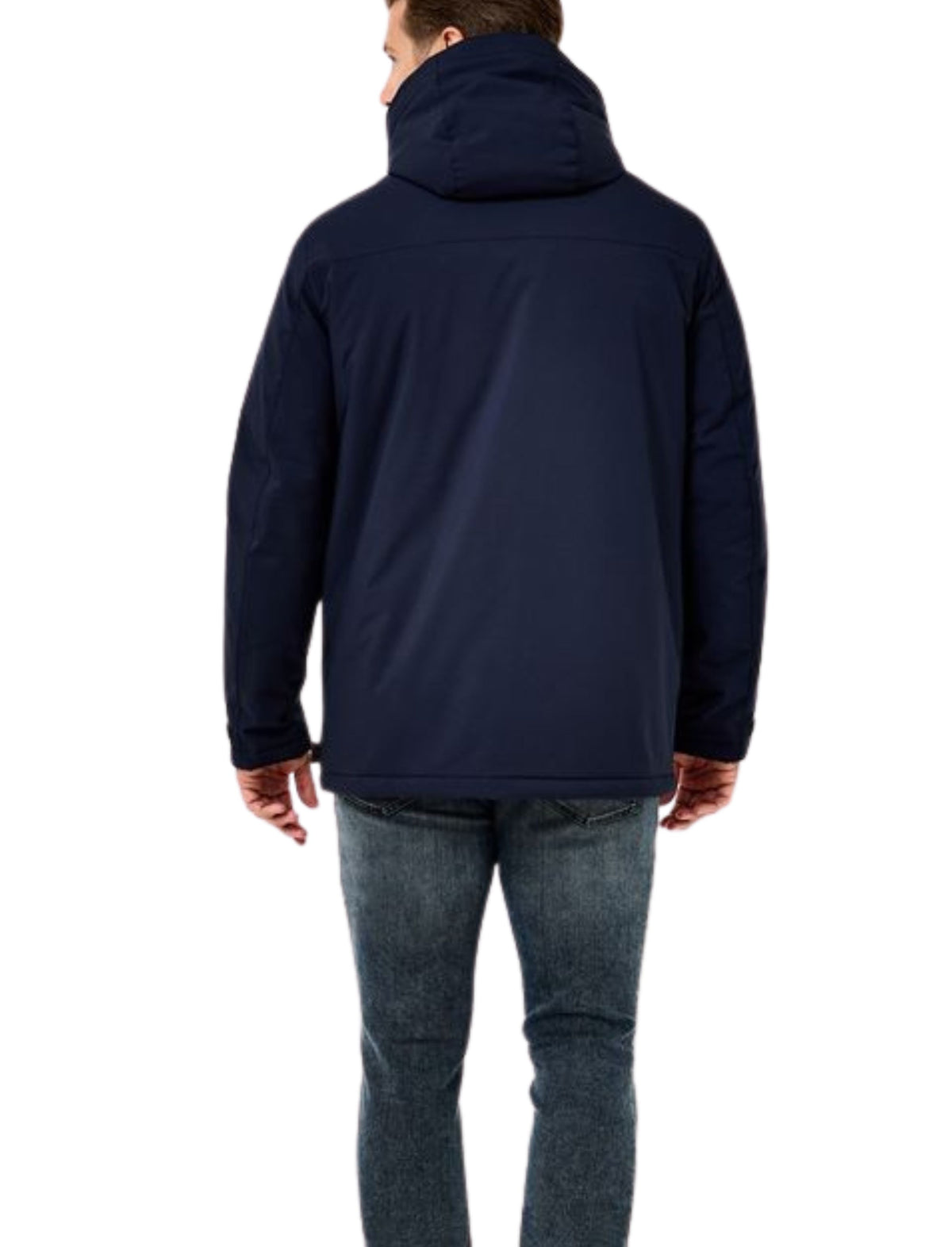 LEWIS NAVY WATERPROOF JACKET