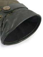 DARK GREEN DENTS GLOVES