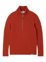 BIRCHALL ORANGE WOOL JUMPER