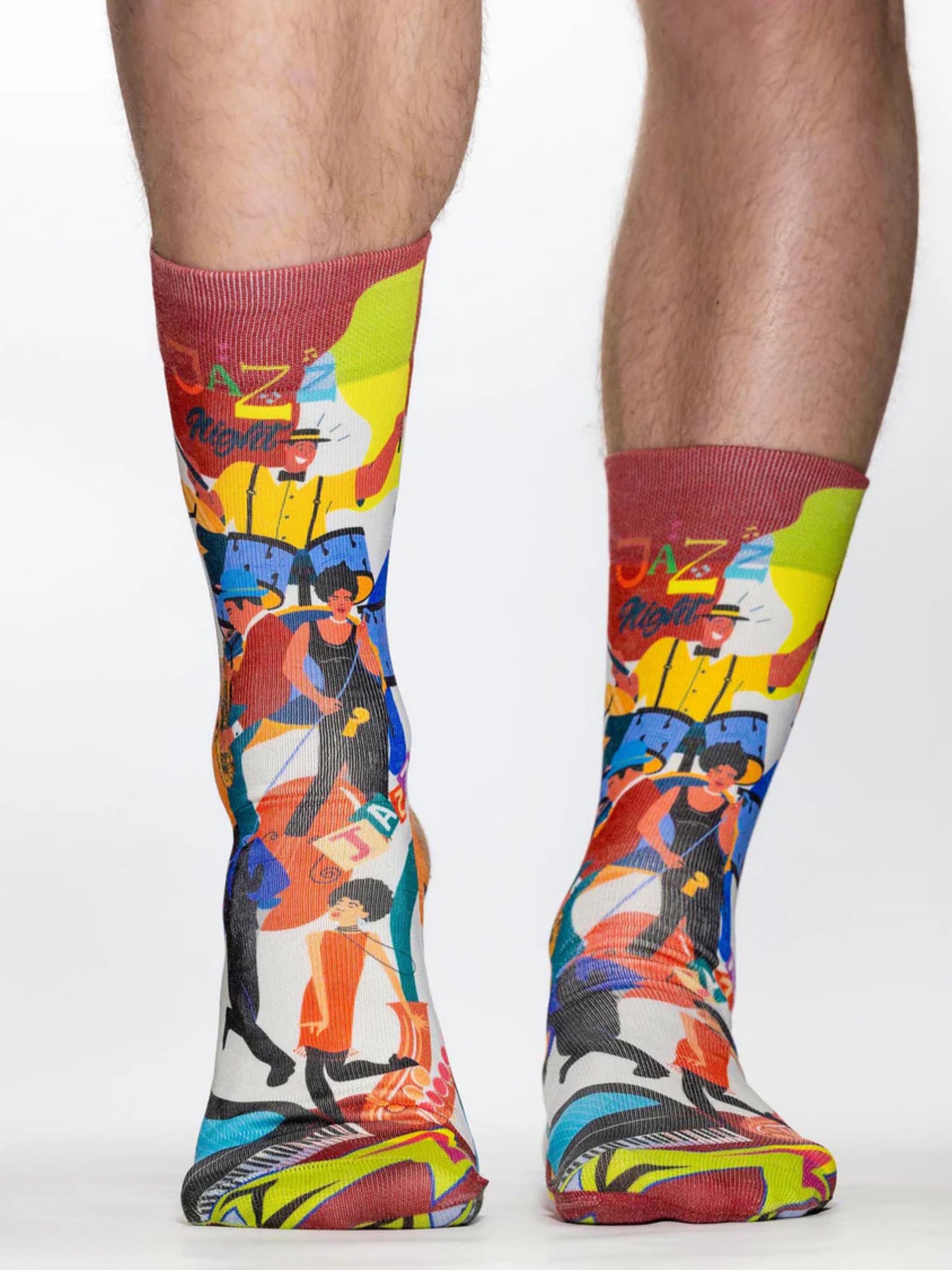 JAZZ NIGHT PRINTED SOCKS