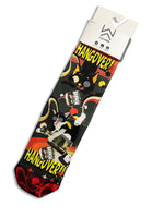 HANGOVER CAT PRINTED SOCKS