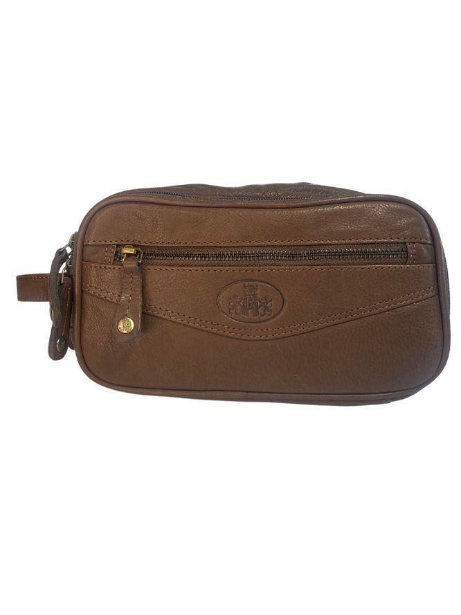 Holborn Brown Wash Bag