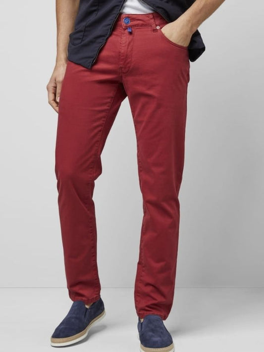 Red 5 Pocket Chinos