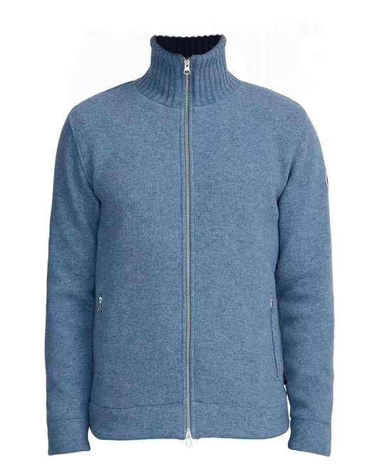 Blue Windproof Zip Jacket