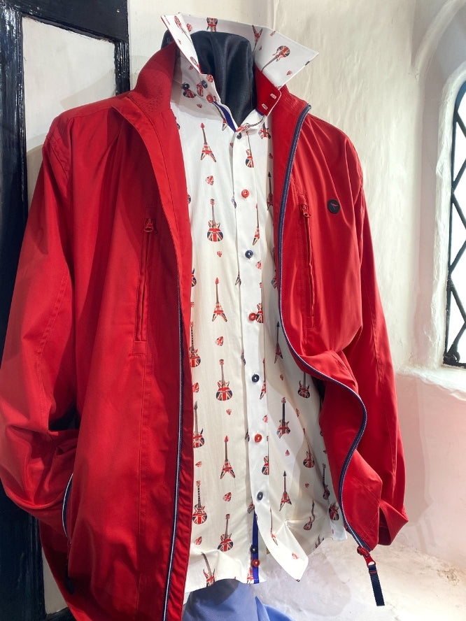 Russell Red Bomber Jacket