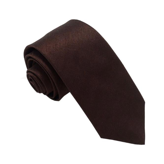 Brown Wedding Tie