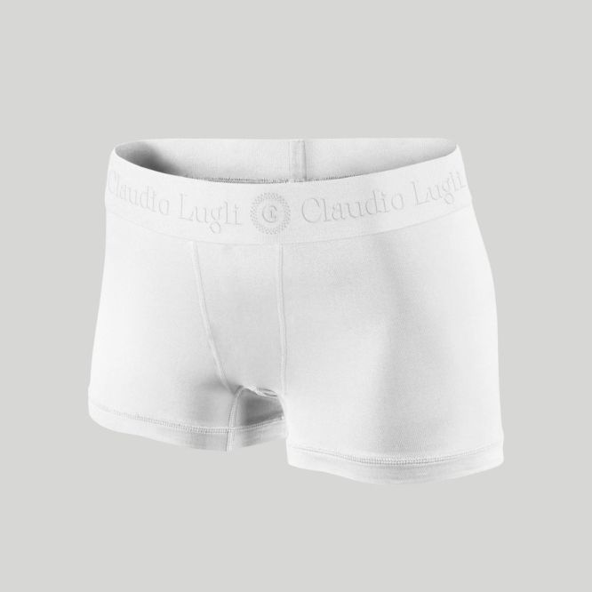 Bamboo White Boxers